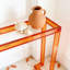 Console en acrylique avec comptoir en verre-1624403219