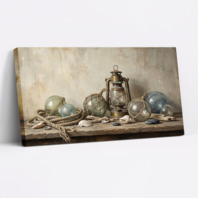 Ensemble de 1 tableau sur toile à thème nautique