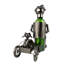 Porte-bouteilles de vin en métal avec Sidecar pour table