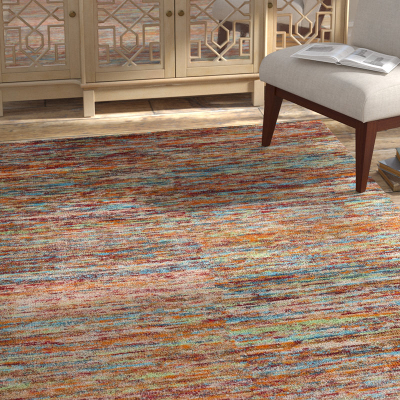 Cadwell Cotton Oriental Indoor Rug, Rectangle 2' x 3'