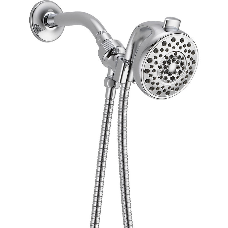 Universal Showering Components Multi Function Handheld Shower Head, Chrome