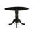 Solid Wood Top Dining table with Chairs with Drop Leaf Lattice Back-743223834-743223832-759623079