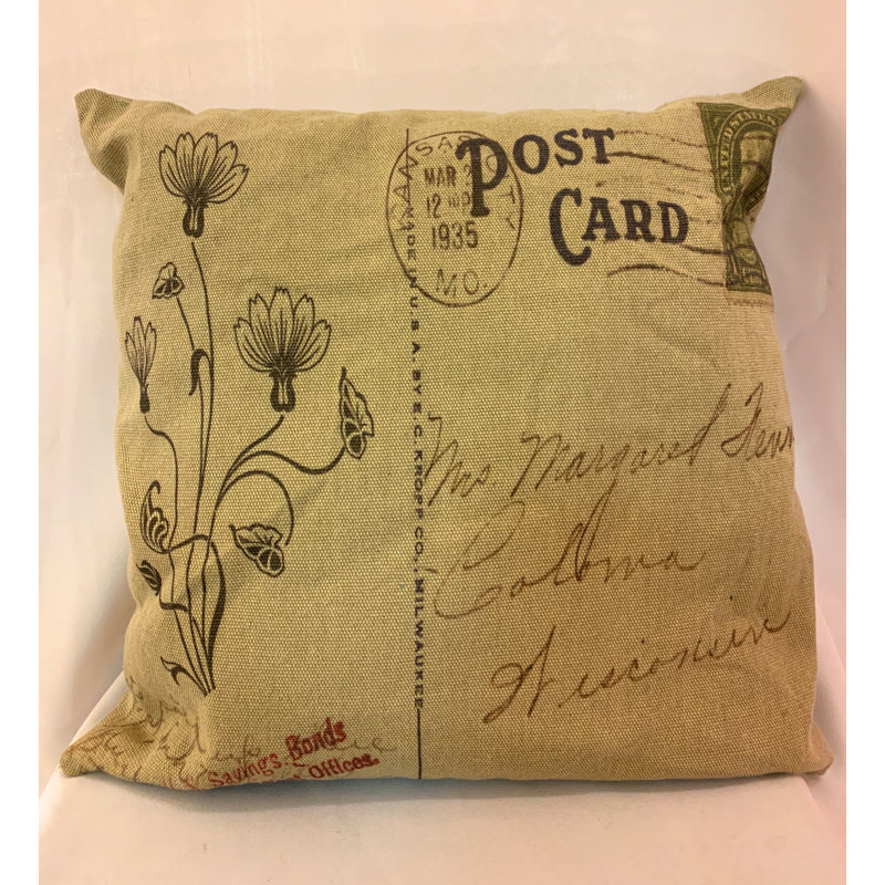 Coussin décoratif en lin