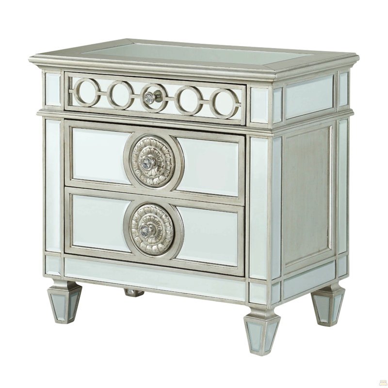 Nightstand, Silver
