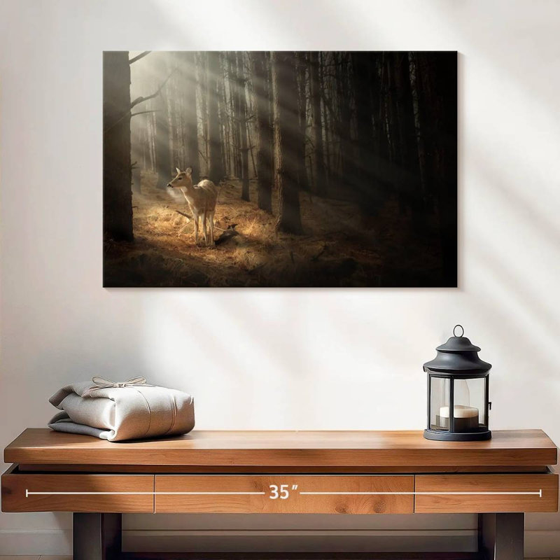 Brampt Forest Deer, 16" H x 24" W