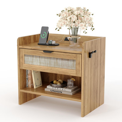 60cm W Bedside Table