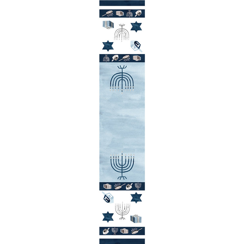 Hanukkah Hanukkah Table Runner, 72'' L x 13'' W