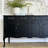 Retro-Style Black Sideboard