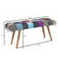 Mota Polyester Upholstered Bench