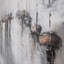 Cadre flottant, peinture sur toile