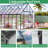 10X16 FT Walk-In Polycarbonate Greenhouse With Aluminum Frame, Lockable Door & Ventilation Window, Green House For Outdoors-128779085
