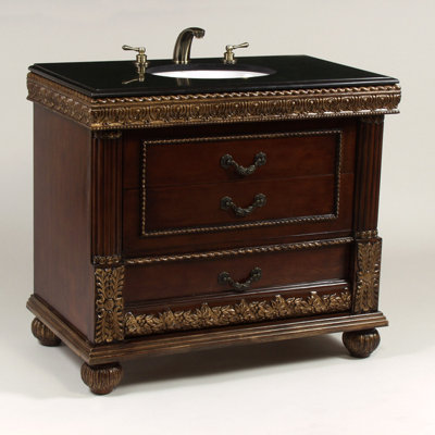 Bathroom Vanity with Stone Top