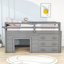 Ditlef Kids Twin Loft Bed with Drawers-2018682210