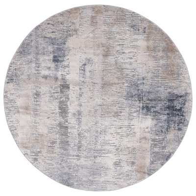 Tapis abstrait beige / gris