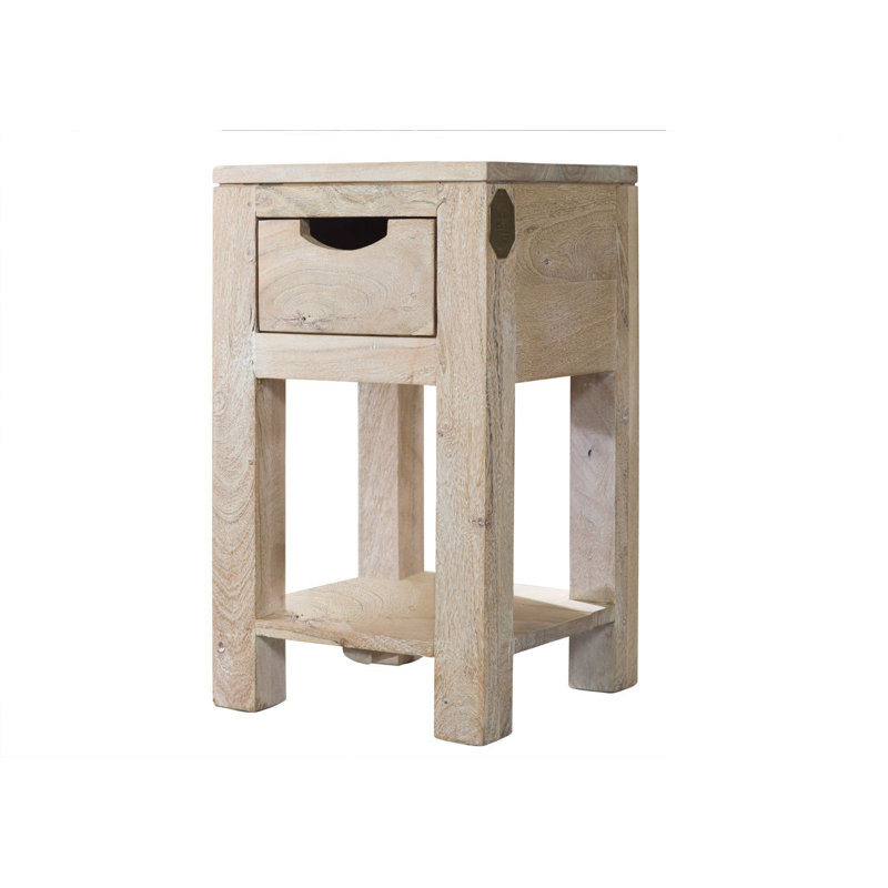 Nature Solid Wood End Table