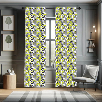 Semi-Sheer Rod Pocket Curtain Panels