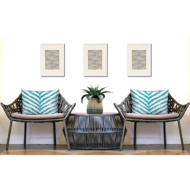 Coussin intérieur / extérieur Scaro, 25x18, Turquoise