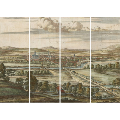 Scenic Panel' Print Multi-Piece Image on Canvas