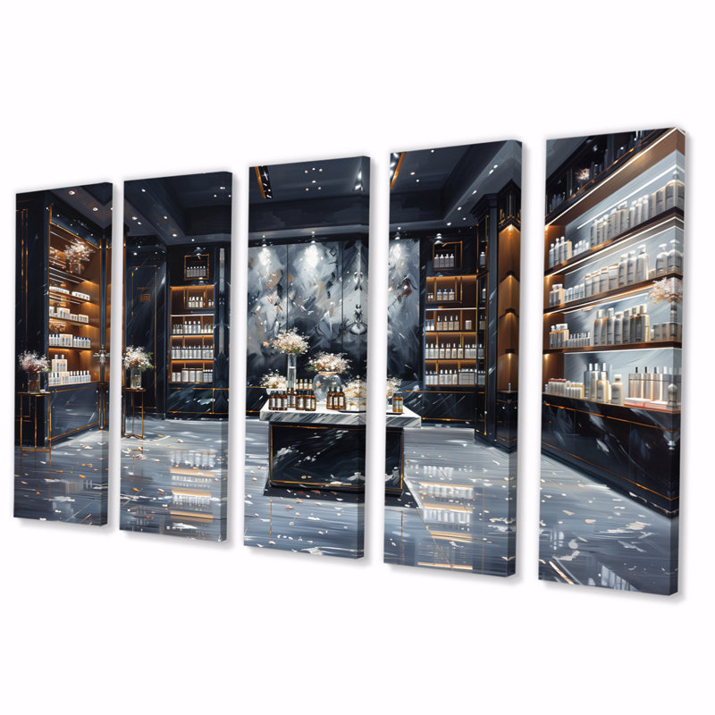 Ensemble de décoration murale Kaat - Stores, H 28 po x l 60 po