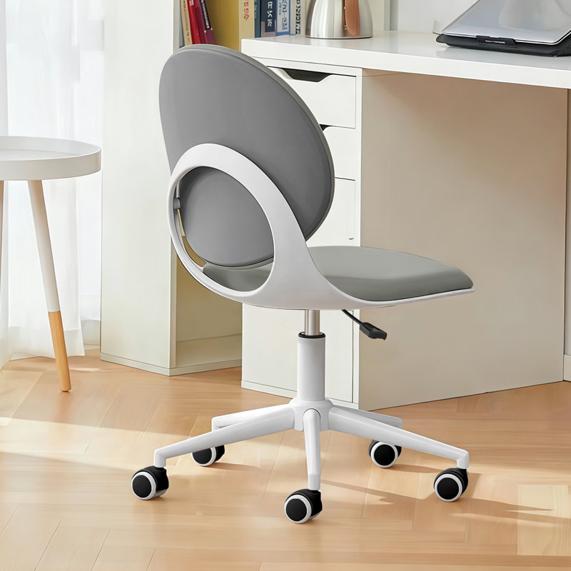 Blue Elephant Fabric Task Chair, Grey