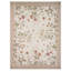 Flatweave Wool Floral Area Rug