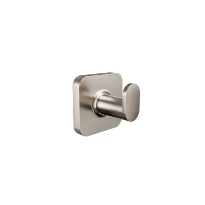 Vapor Wall-Mounted Towel Hook - Brushed Nickel, Premium Brass Construction, Installation Hardware Included