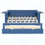 Lit de jour avec bureau amovible, tiroirs de rangement et table d'appoint hydraulique-764791864-764791868