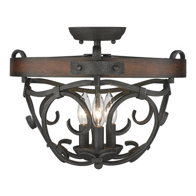 Alae Semi Flush Mount