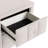 2-Drawer Upholstered Nightstand With Nailhead Trim For Bedroom, No Assembly Required-184363609-184363590