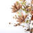 Faux Cotton Arrangement Long Stem