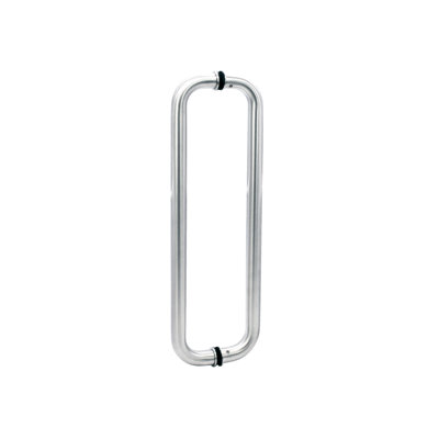 FHC CP18X18SA 18" Pull - 1" Diameter Back To Back Pull Handles - Satin Anodized