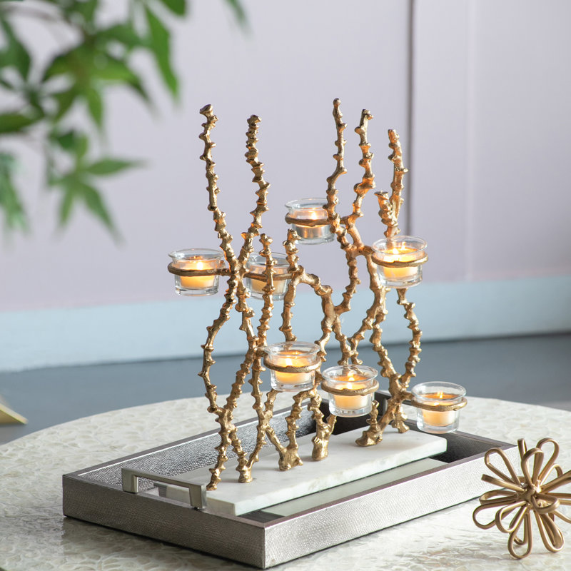 18'' H Tabletop Tealight Holder