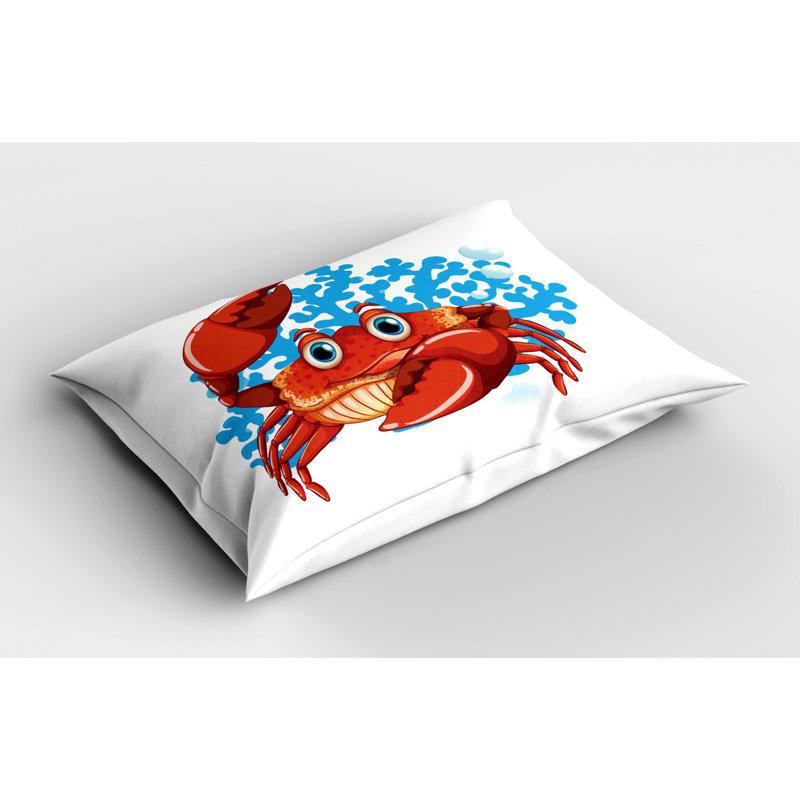 Taie décorative crabes crabes, Grand