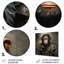 «Jungle in suit Monkey Portrait II», art mural singe en métal-566563928