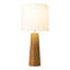 Lampe de table solaire Woonari - brun