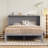 Murphy Bed With USB Port And Removable Shelves On Each Side-1784578889