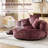 Jaquarion 42.52'' Wide Chenille Barrel Chair-1294057225