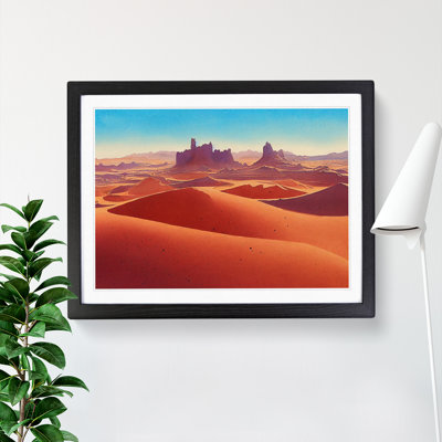 Desert In Watercolour Vol.3 - Single Picture Frame Print