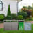 Zephyr Modern Metal Bin Shed Galvanized Steel Rust-Resistant