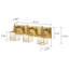 Éclairage pour meuble-lavabo à intensité variable Taevion-1995380993-2000743486