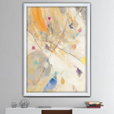 « spring minimal confettis ii »-cadre photo sur toile