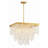 Howden 8 - Light Unique Tiered Chandelier with Crystal Accents
