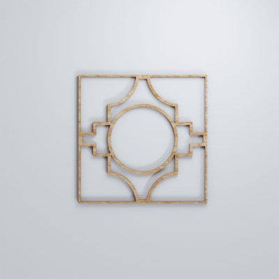 Gypsum Decorative Fretwork Wood Wall Panels