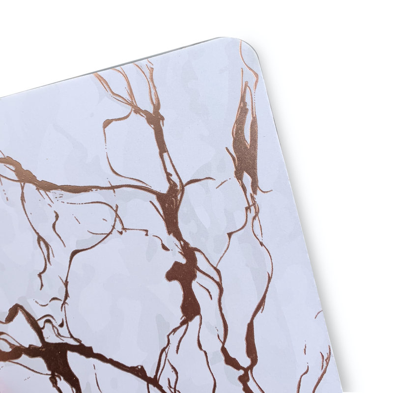 Marble Square 8 Piece Coaster Set