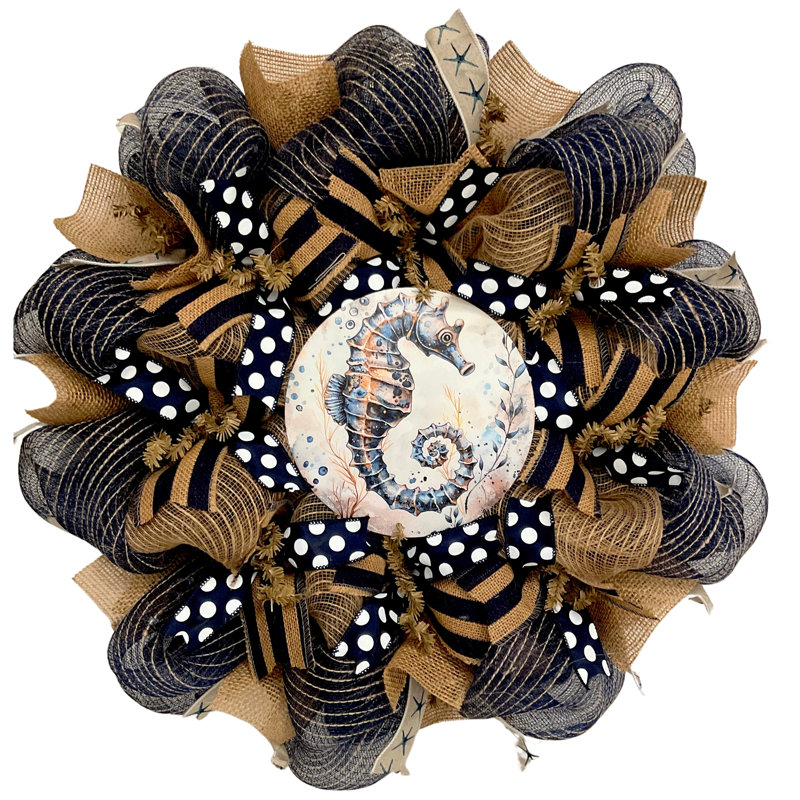 Couronne de plage Sandy Toes Seashell Wishes