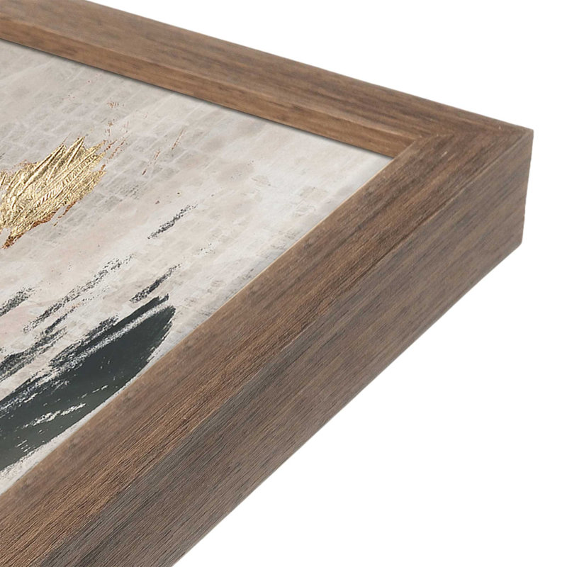 Impression sur toile, "Pattern Emotion I" par June Erica Vess, H 48 po x l 32 po, Open Corner Framed Print without Mat Paper