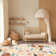 Tapis lavable à la machine Retro Bloom
