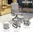9 Piece Patio Dining Set With 60" Round Table-345003334