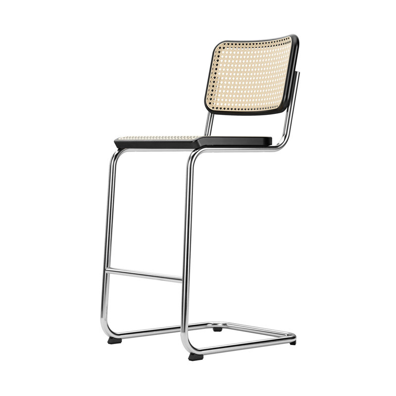 Cesca Counter Stool, Black