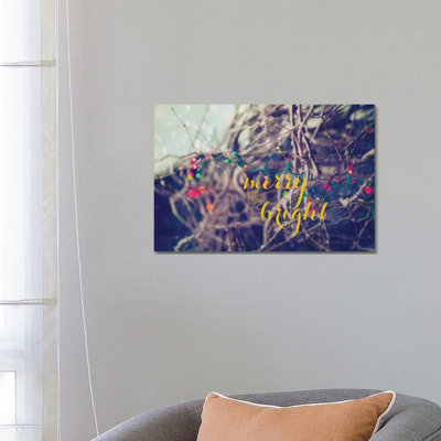 Merry And Bright by Kelly Poynter - Wrapped Canvas Gallery-Wrapped Canvas Giclée